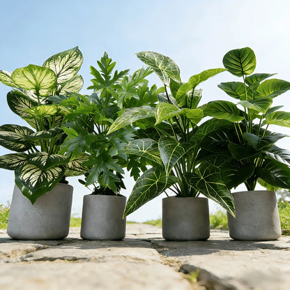 Lot de 4 Plantes Artificielles