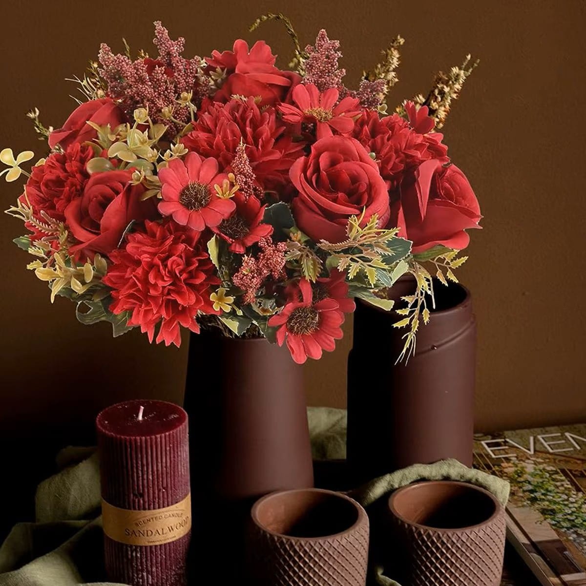 Bouquet Artificiel Coloré