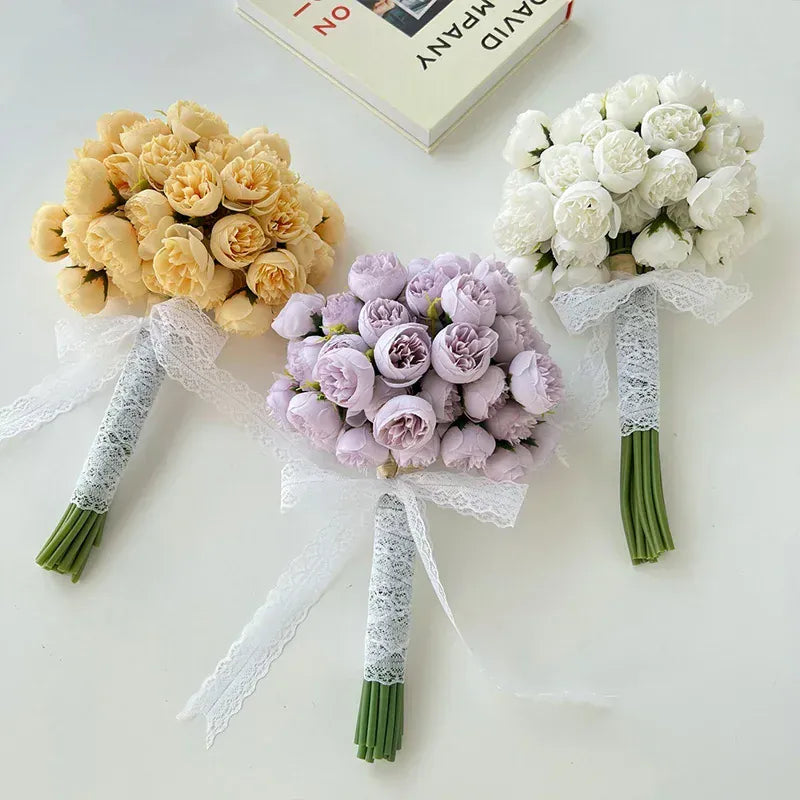 Bouquet de Pivoines Artificielles