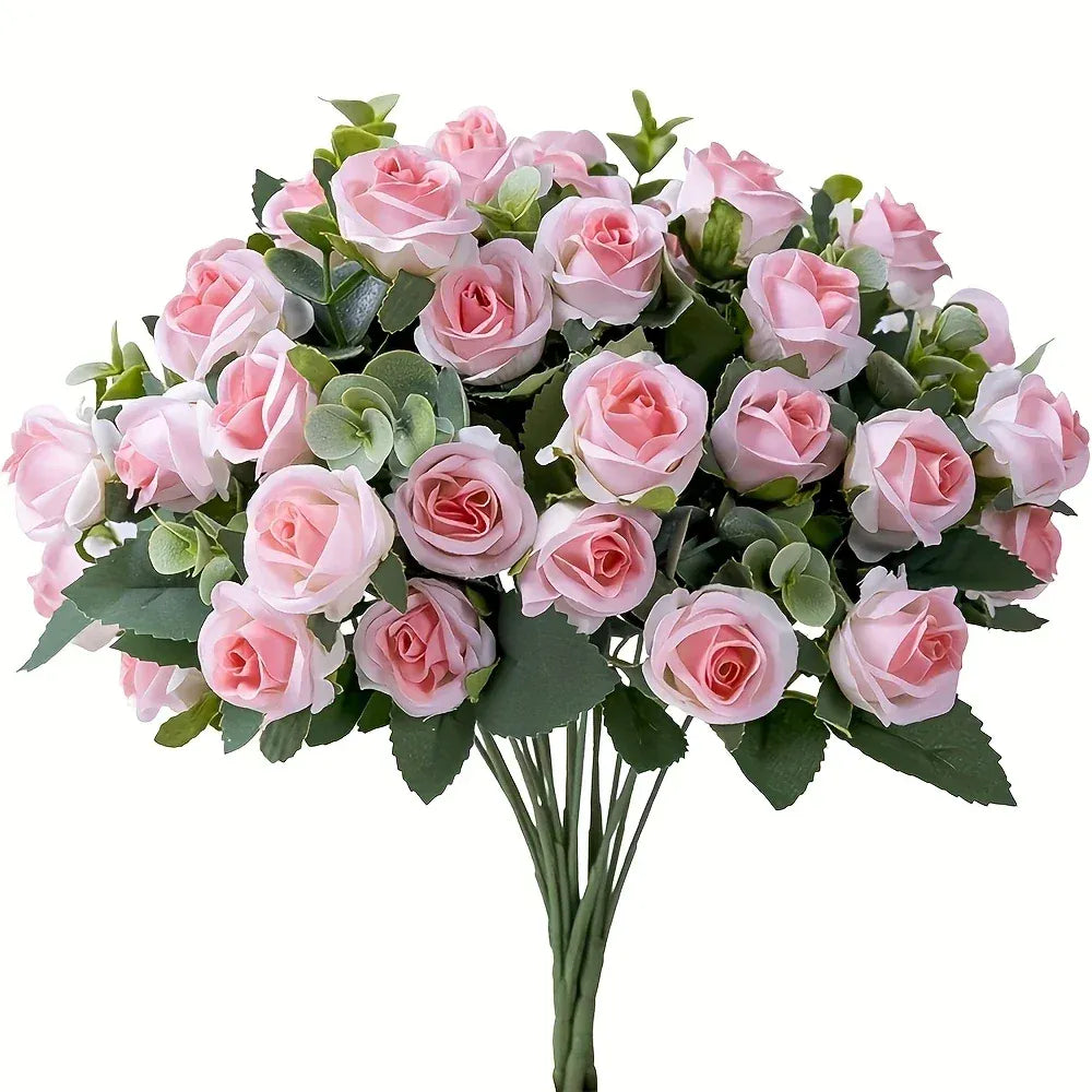 Bouquets de 10 Roses Artificielles
