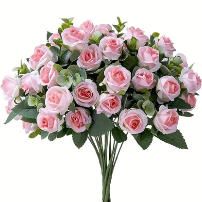 Bouquets de 10 Roses Artificielles