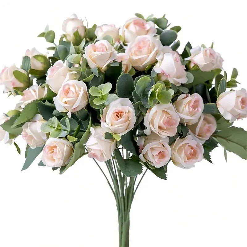 Bouquets de 10 Roses Artificielles