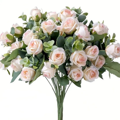 Bouquets de 10 Roses Artificielles