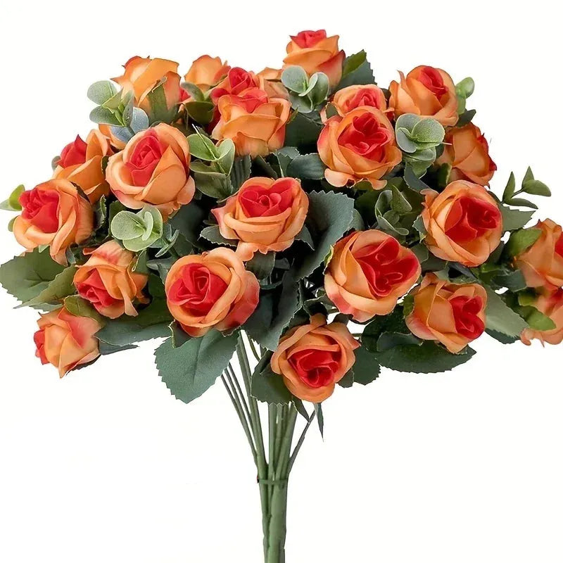 Bouquets de 10 Roses Artificielles