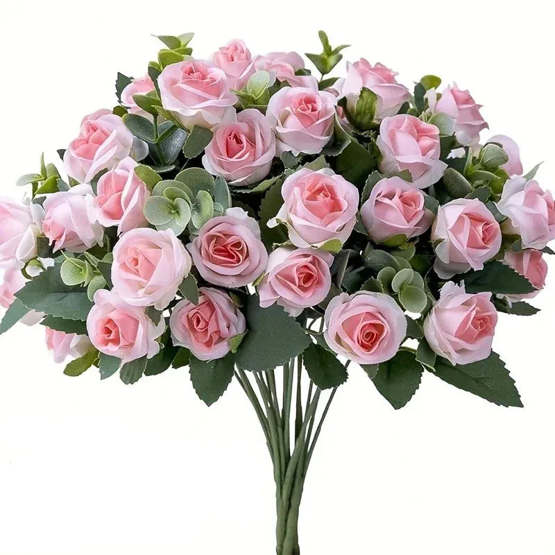 Bouquets de 10 Roses Artificielles