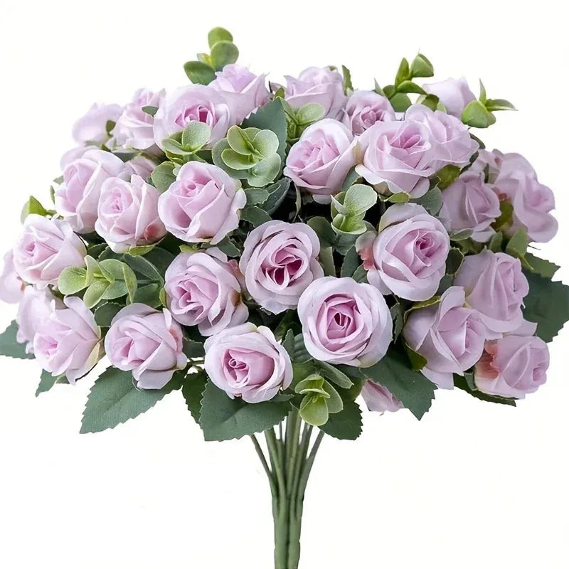 Bouquets de 10 Roses Artificielles