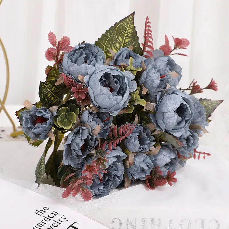 Bouquets de Roses Artificielles Sobre