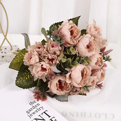 Bouquets de Roses Artificielles Sobre