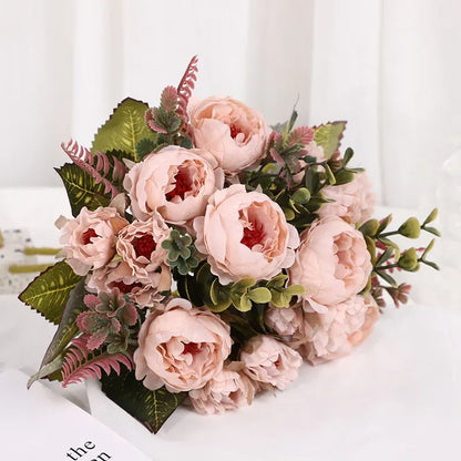 Bouquets de Roses Artificielles Sobre
