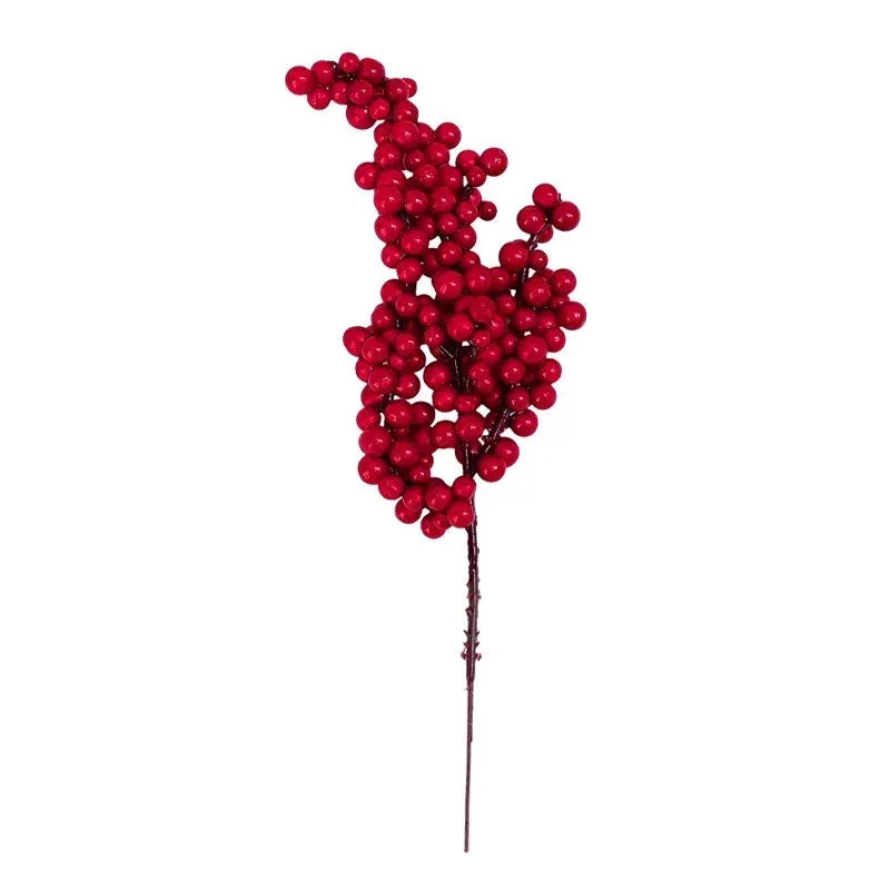 Branche de baies artificielles pour décoration de noël