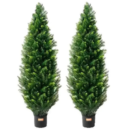 Cèdres Artificiels (2 pièces)