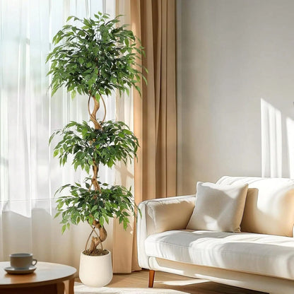 Ficus Tressé Artificiel