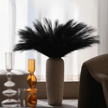 Herbe de Pampas Noire Artificielle