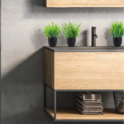 Lot de 4 petites plantes artificielles