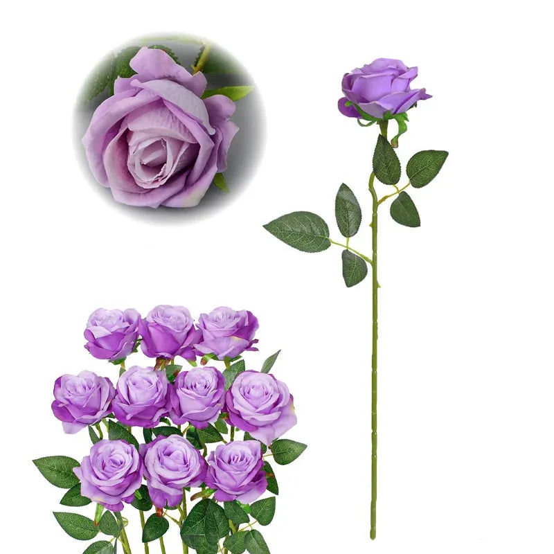 Lot de Roses Artificielles