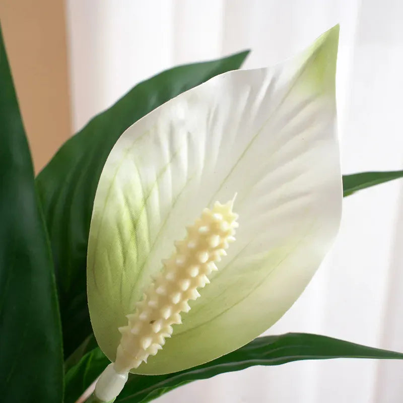 Monstera Artificiel en Fleur