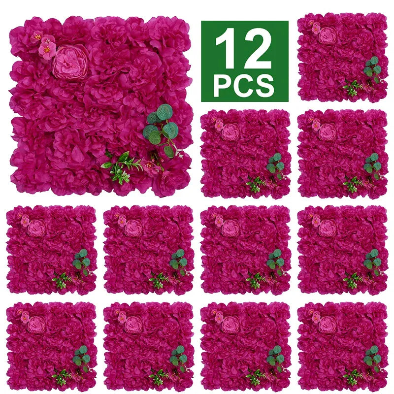 Mur de Fleurs Artificielles