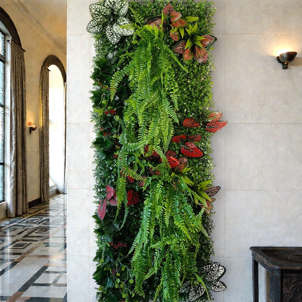 Mur de Verdure Artificielle - Baie