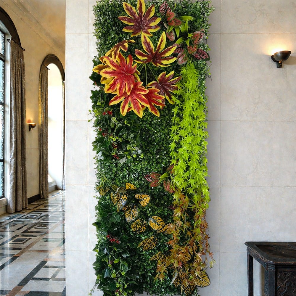 Mur de Verdure Artificielle - Baie