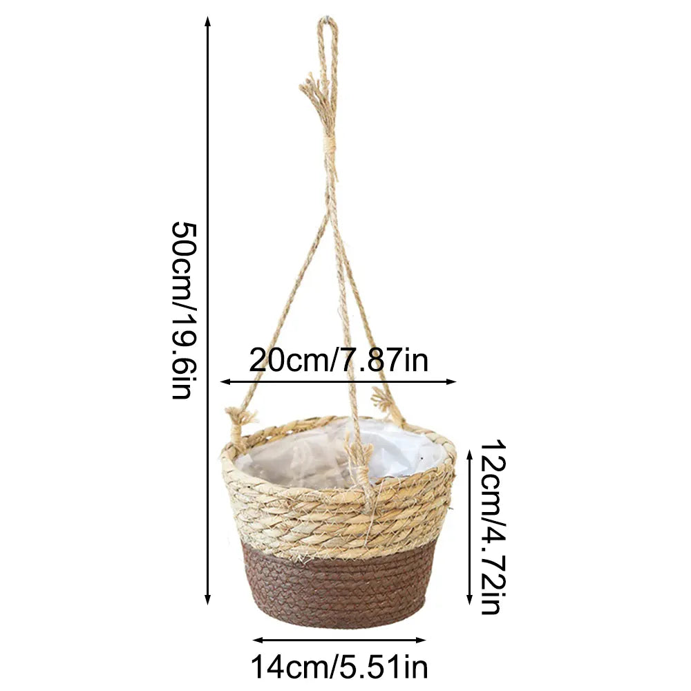 Panier suspendu pour plante