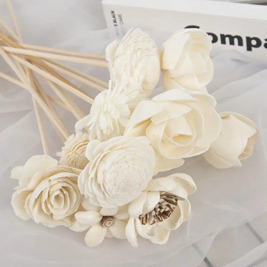 Roses à tige de bois