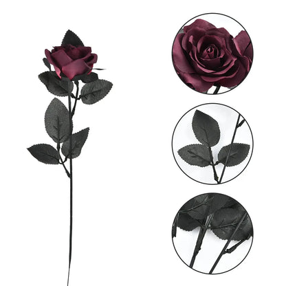 Roses Rouges Foncés Artificielles
