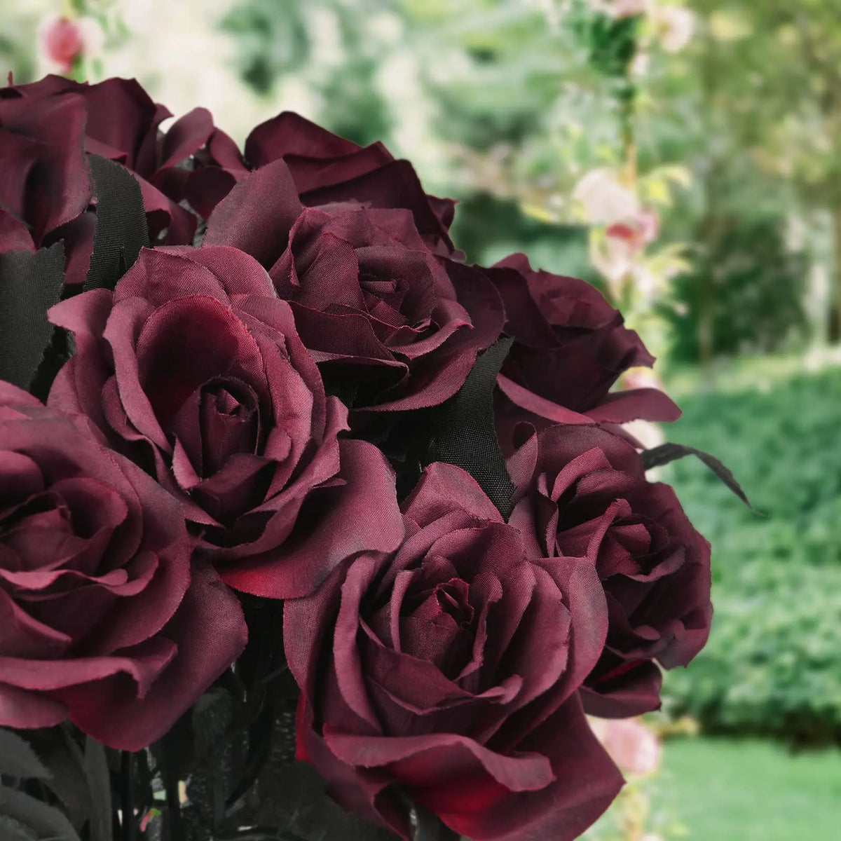 Roses Rouges Foncés Artificielles
