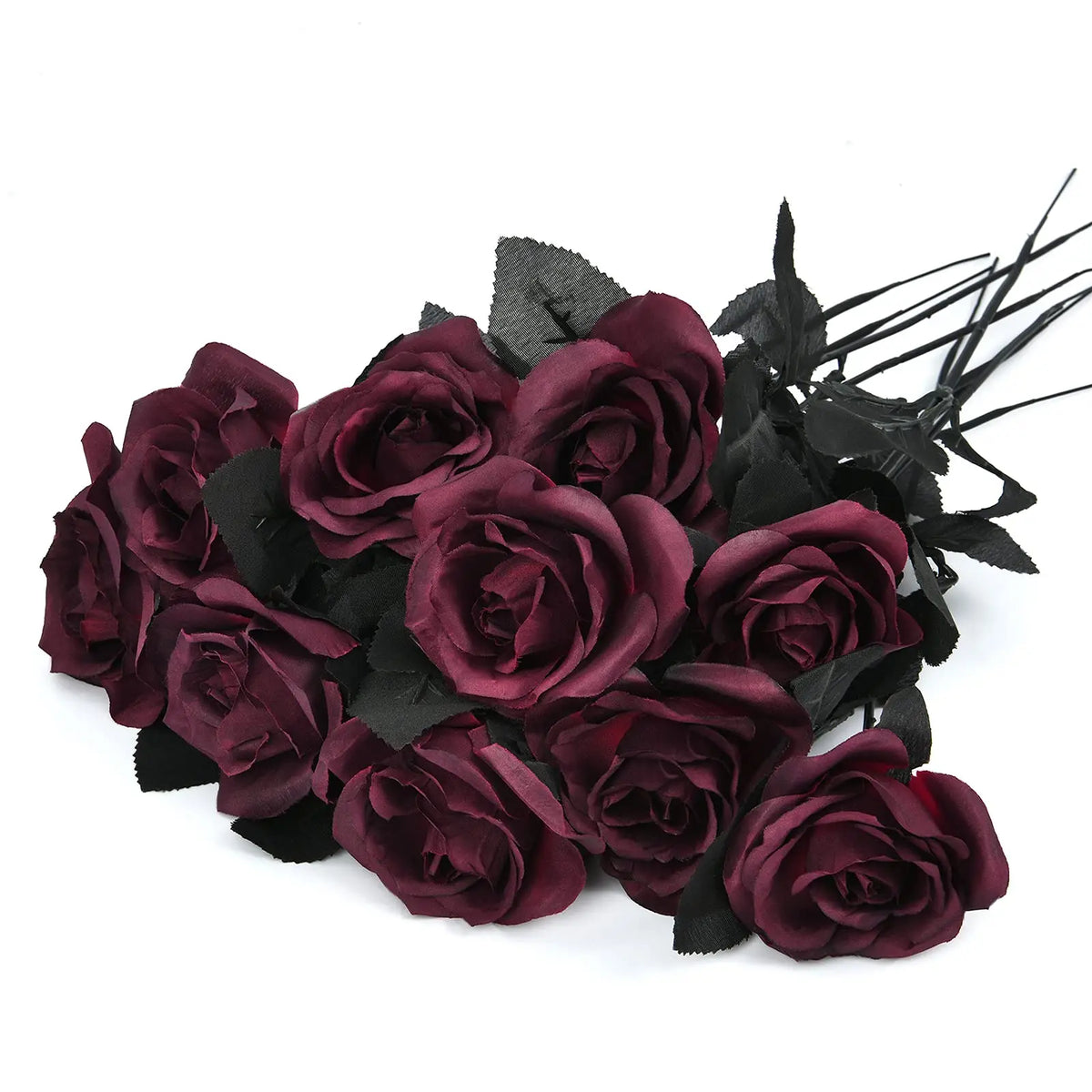 Roses Rouges Foncés Artificielles