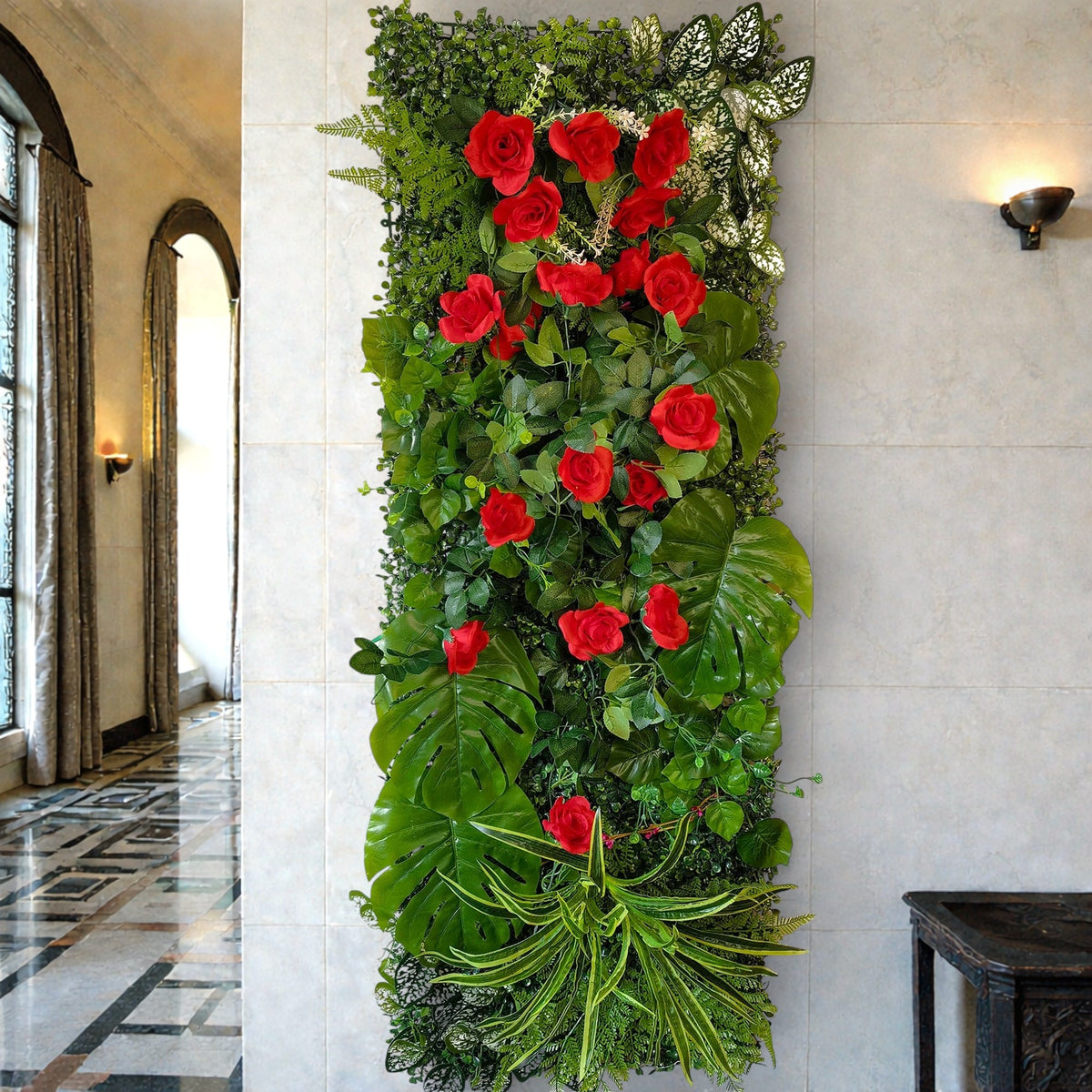 Tableau de Fleurs Artificielles